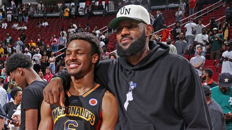 Lakers pick Bronny James in NBA draft; LeBron 'emotional'.